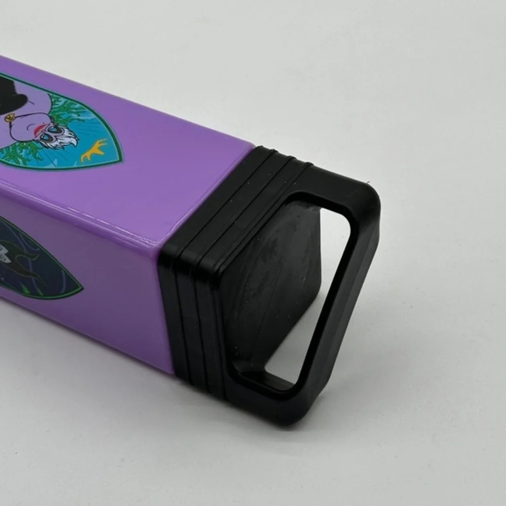 Square 25oz‎ Disney Villains Purple Bottle Cruella Ursula, Maleficent Fast Ship